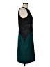 Donna Ricco Color Block Teal Cocktail Dress Size 10 - photo 4