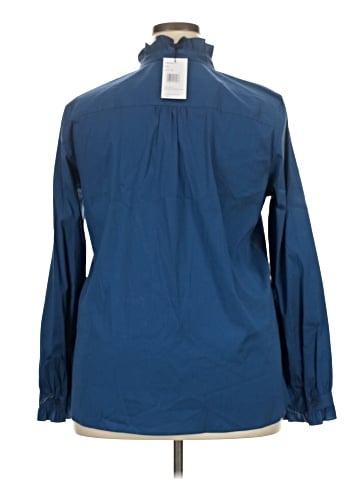 Lafayette 148 New York Long Sleeve Blouse (view 2)