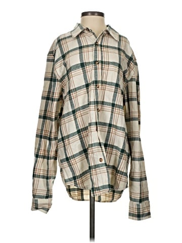 Aeropostale Long Sleeve Button-Down Shirt (view 1)