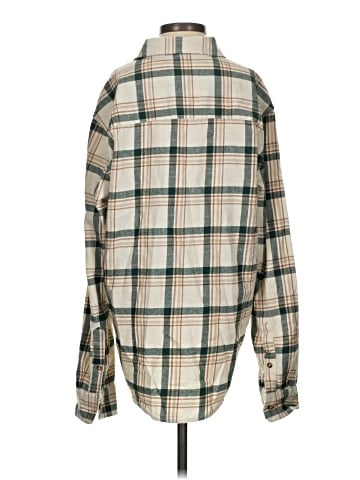 Aeropostale Long Sleeve Button-Down Shirt (view 2)