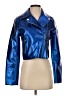 7 For All Mankind 100% Polyurethane Metallic Blue Jacket Size XS - photo 1