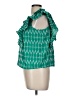 Universal Thread 100% Cotton Green Sleeveless Blouse Size M - photo 5