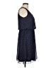 En Focus Studio 100% Polyester Polka Dots Blue Casual Dress Size 6 - photo 4