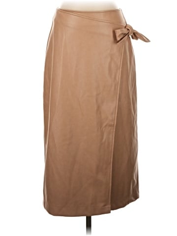 7 For All Mankind Faux Leather Skirt (view 1)