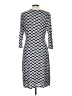 Gilli Print Gray Casual Dress Size L - photo 2