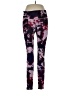 lucy Print Purple Active Pants Size L - photo 1