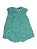 Tea 100% Cotton Teal Dress Size 4 - photo 1