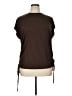 Emery Rose 100% Polyester Brown Short Sleeve Top Size 0XL - photo 1