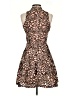 Missguided 100% Polyester Animal Print Brown Cocktail Dress Size 2 - photo 2