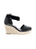 RAYE Black Wedges Size 9 1/2 - photo 1