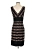 BCBGMAXAZRIA Chevron-herringbone Black Cocktail Dress Size S - photo 2