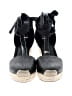 RAYE Black Wedges Size 9 1/2 - photo 2