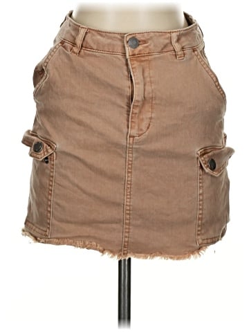 Garage Denim Skirt (view 1)