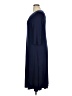 HOTOUCH Solid Blue Casual Dress Size XL - photo 5