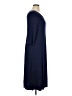 HOTOUCH Solid Blue Casual Dress Size XL - photo 4
