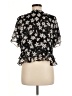 Do & Be Black Short Sleeve Blouse Size M - photo 2