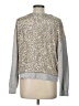 Fifteen Twenty Metallic Silver Pullover Sweater Size L - photo 2