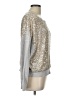 Fifteen Twenty Metallic Silver Pullover Sweater Size L - photo 4