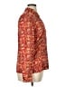 Carlisle 100% Silk Paisley Red Long Sleeve Silk Top Size 14 - photo 4