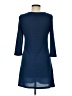 Papillon Solid Blue Casual Dress Size M - photo 2