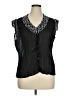 Jaipur Black Sleeveless Blouse Size XL - photo 1