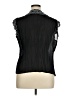 Jaipur Black Sleeveless Blouse Size XL - photo 2