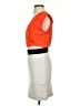 Express 100% Polyester Color Block Orange Cocktail Dress Size XS - photo 5