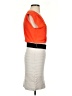Express 100% Polyester Color Block Orange Cocktail Dress Size XS - photo 4