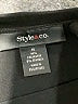 Style&Co Solid Black Cocktail Dress Size M - photo 7