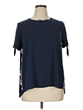 Jm Collection Short Sleeve Top