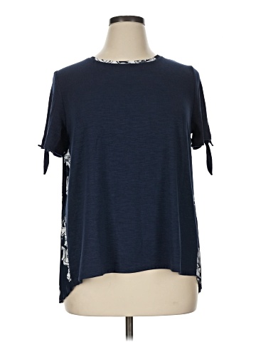 JM Collection Short Sleeve Top (view 1)