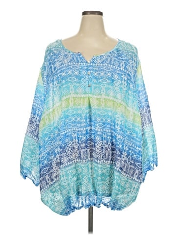 Catherines 3/4 Sleeve Blouse (view 1)