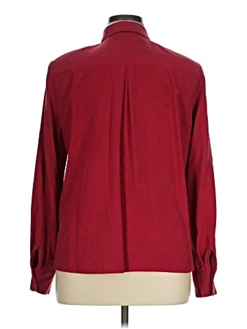 Carlisle Long Sleeve Silk Top (view 2)