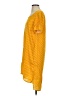 ALTERNATIVE Polka Dots Yellow Casual Dress Size S - photo 5