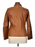 Bagatelle 100% Leather Brown Blazer Size 14 - photo 2