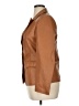 Bagatelle 100% Leather Brown Blazer Size 14 - photo 5