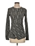 Stella McCartney Gray Black Long Sleeve Top Size EU (IT) 40 / US 4 - photo 1
