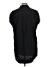 Madewell Solid Black Casual Dress Size L - photo 2