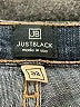 Just Black Hearts Blue Jeans Size 32 waist - photo 4