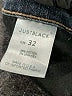 Just Black Hearts Blue Jeans Size 32 waist - photo 5
