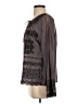 Johnny Was Gray Long Sleeve Blouse Size XS - photo 5