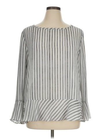 Ann Taylor LOFT Outlet Long Sleeve Blouse (view 1)