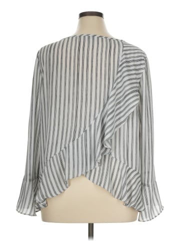 Ann Taylor LOFT Outlet Long Sleeve Blouse (view 2)