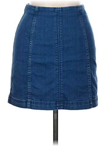 Free People Denim Skirt (view 1)