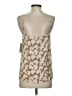 Equipment Tan Sleeveless Blouse Size S - photo 2