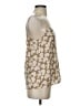 Equipment Tan Sleeveless Blouse Size S - photo 4