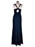 Azazie 100% Polyester Blue Cocktail Dress Size A8 - photo 2