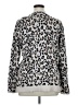 Croft & Barrow Animal Print Silver Cardigan Size XL - photo 2
