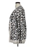 Croft & Barrow Animal Print Silver Cardigan Size XL - photo 5