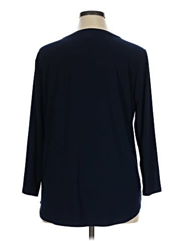 Anne Klein Long Sleeve Blouse (view 2)
